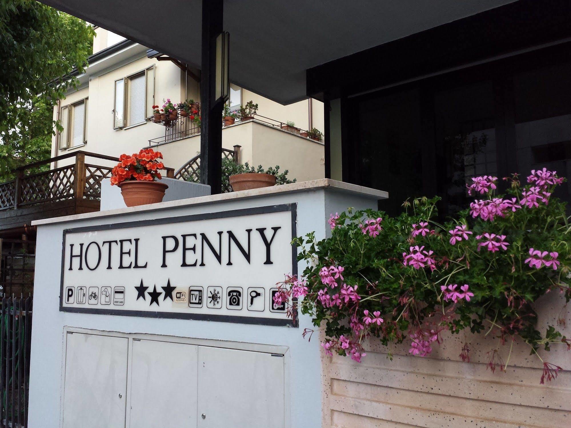 Hotel Penny Римини Экстерьер фото